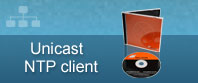 Unicast NTP client software cd + case
